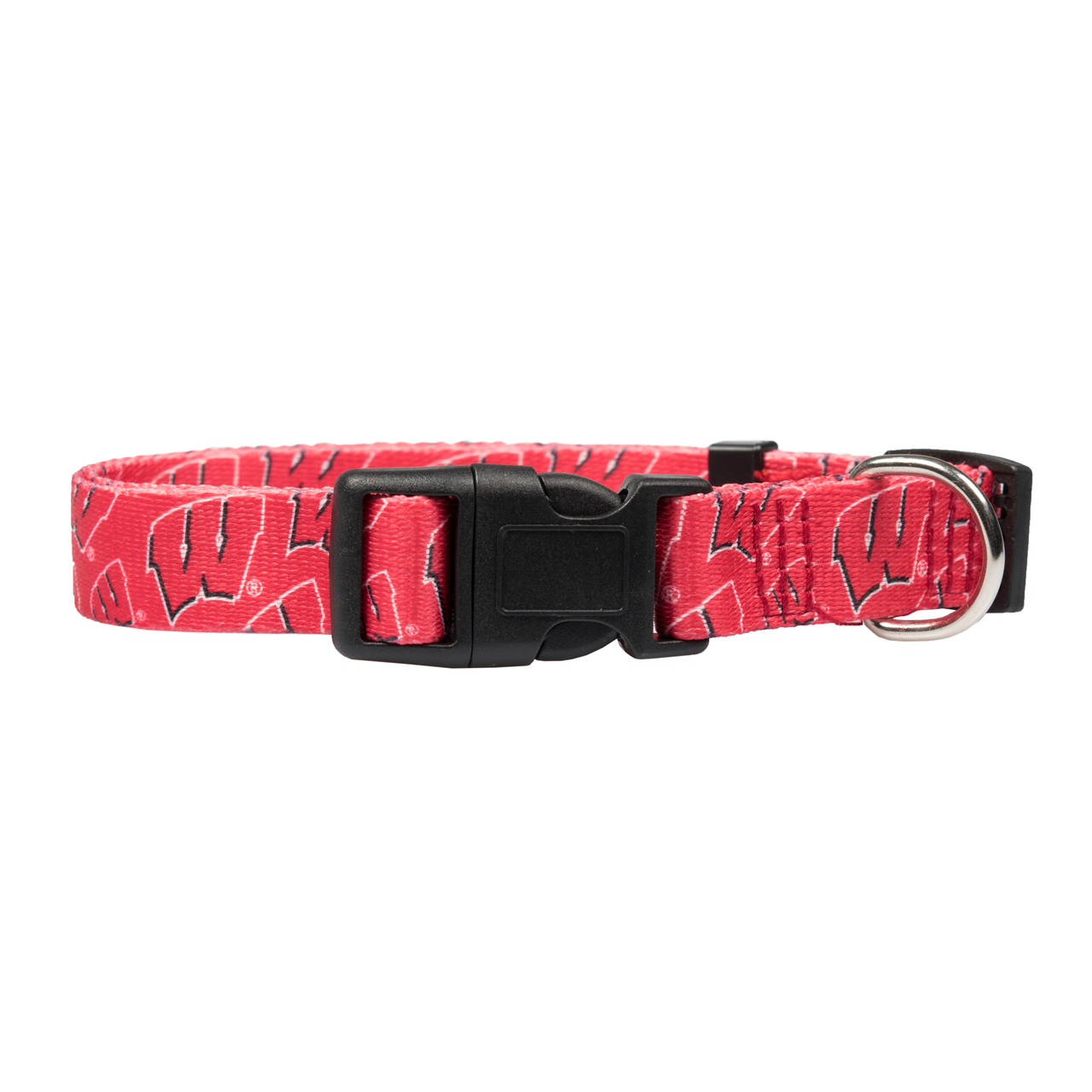 Wisconsin Badgers Pet Collar Size L - Special Order