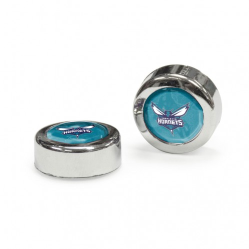 Charlotte Hornets Screw Caps Domed - Special Order
