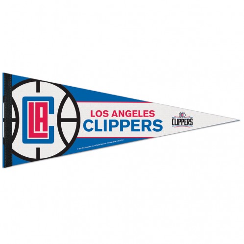 Los Angeles Clippers Pennant 12x30 Premium Style - Special Order