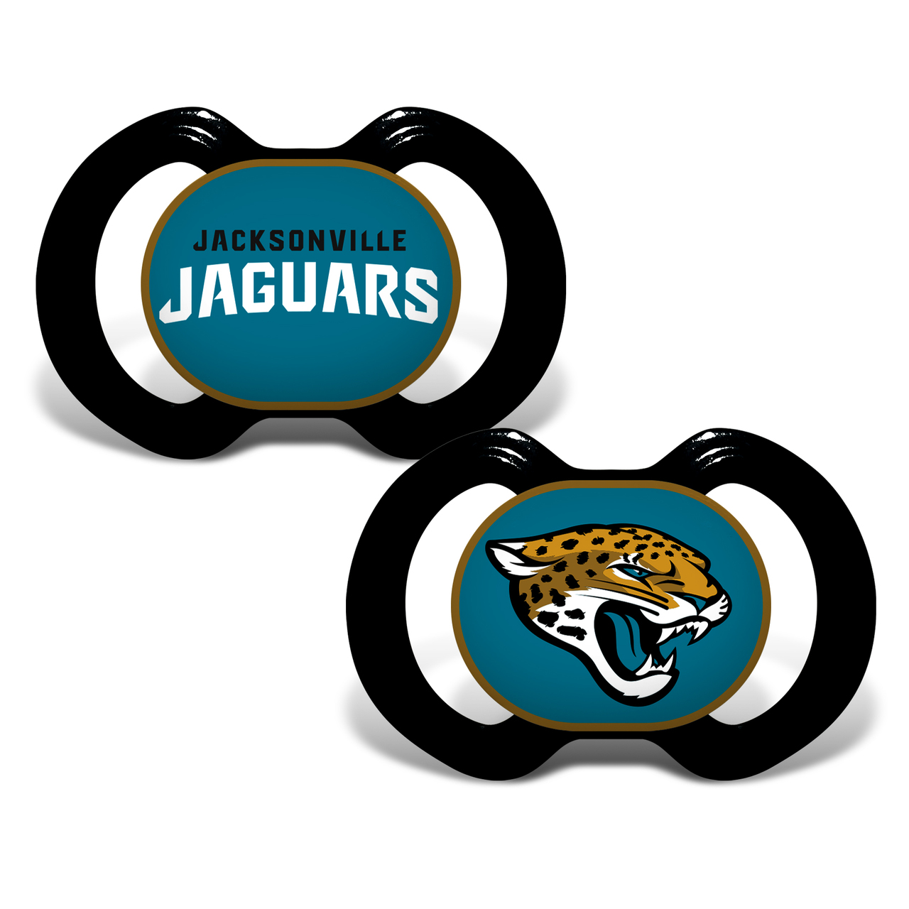 Jacksonville Jaguars Pacifier 2 Pack