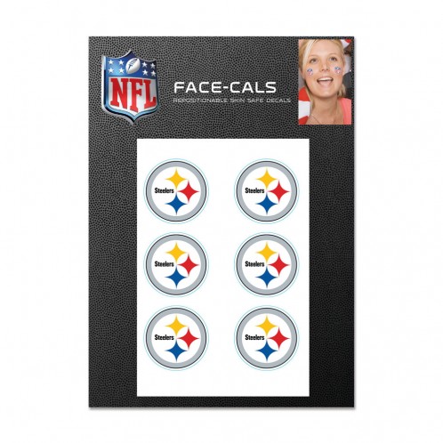 Pittsburgh Steelers Tattoo Face Cals