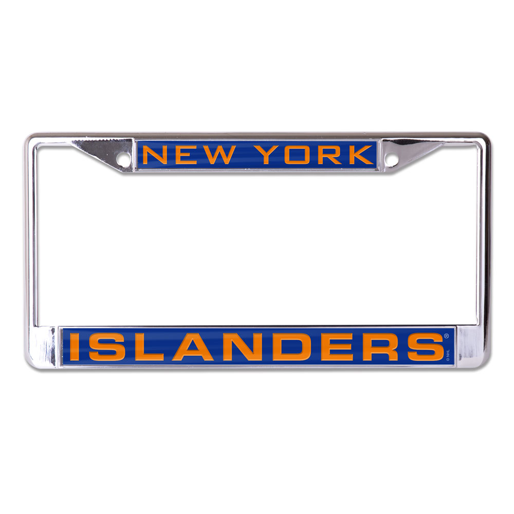 New York Islanders License Plate Frame - Inlaid - Special Order