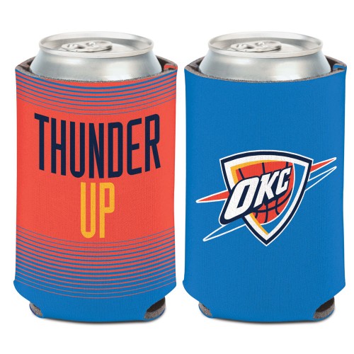 Oklahoma City Thunder Can Cooler Slogan Design Special Order