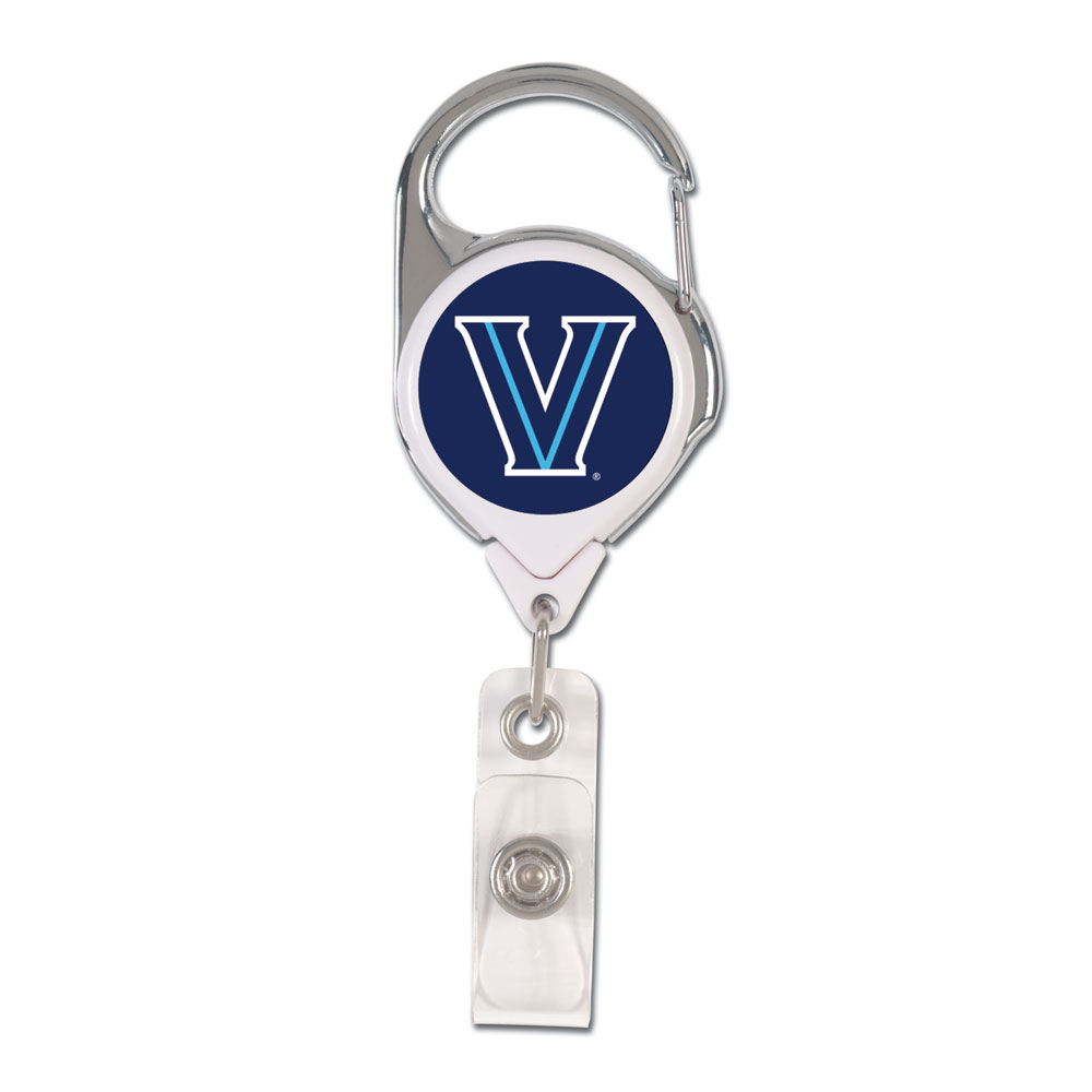Villanova Wildcats Badge Holder Premium Retractable - Special Order