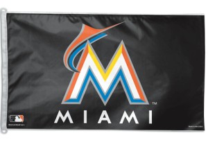 Miami Marlins Flag 3x5 Special Order