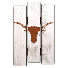 Texas Longhorns Sign 11x17 Wood Fence Style - Special Order