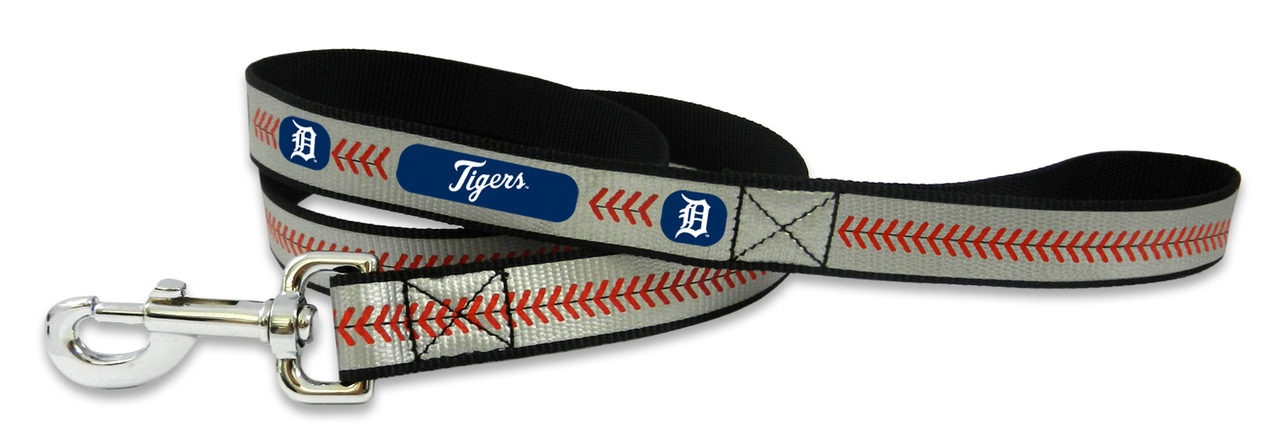 Detroit Tigers Pet Leash Reflective Baseball Size Small CO