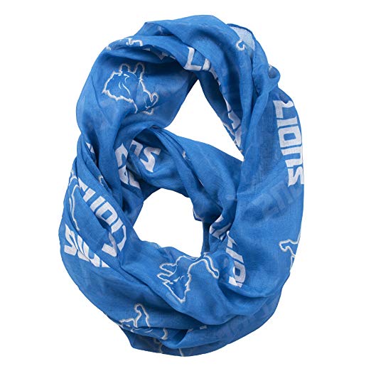 Detroit Lions Scarf Infinity Style