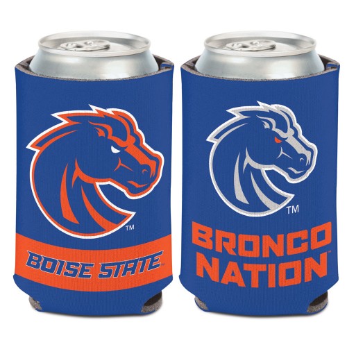 Boise State Broncos Can Cooler Slogan Design Special Order