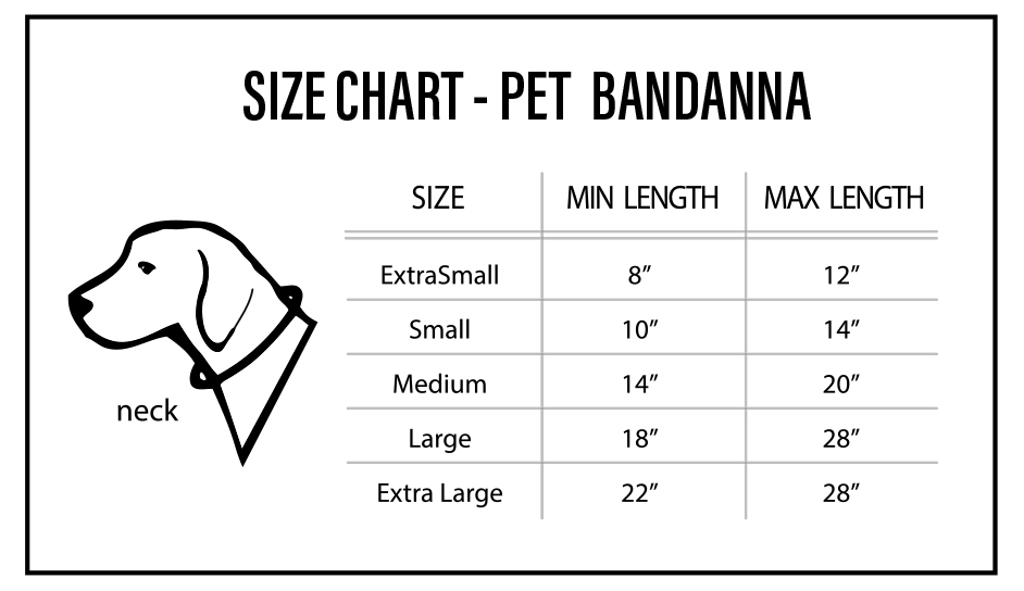New York Rangers Pet Bandanna Size XS - Special Order