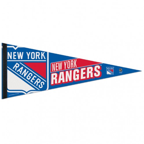 New York Rangers Pennant 12x30 Premium Style - Special Order