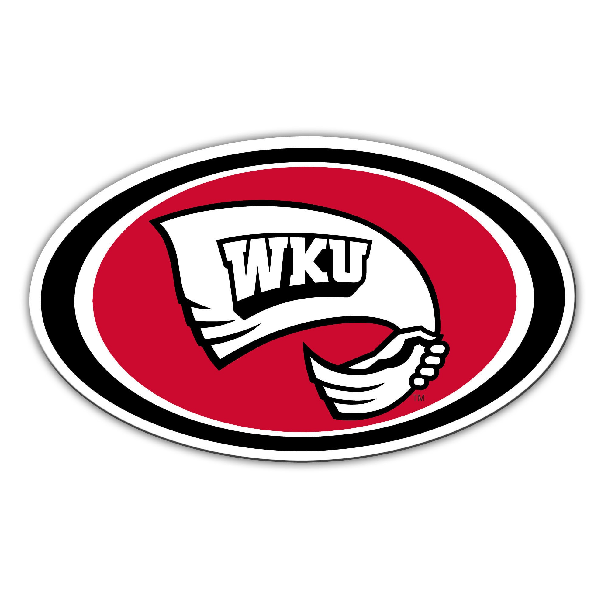 Western Kentucky Hilltoppers Magnet Car Style 12 Inch CO