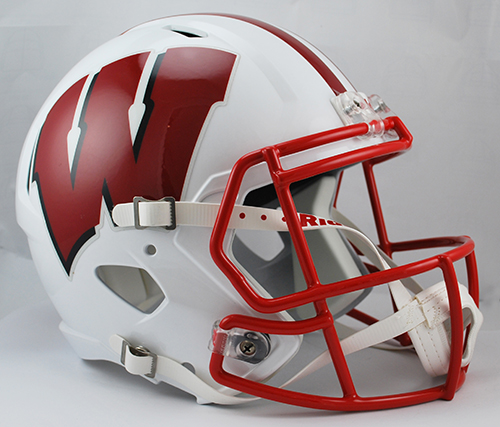 Wisconsin Badgers Deluxe Replica Speed Helmet