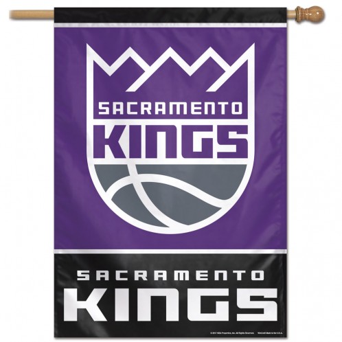 Sacramento Kings Banner 28x40 Vertical - Special Order