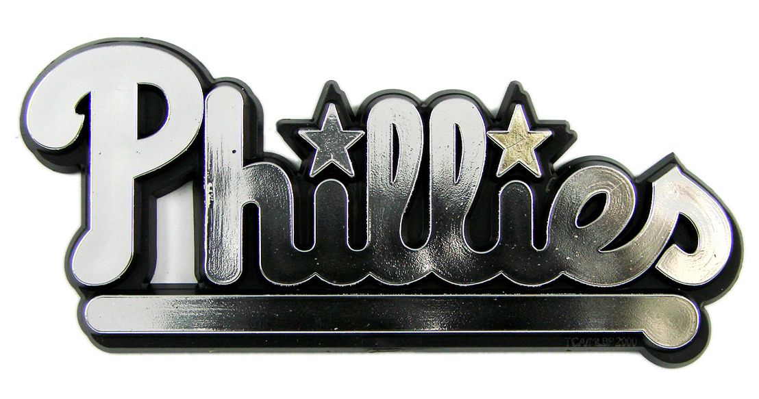 Philadelphia Phillies Auto Emblem - Silver