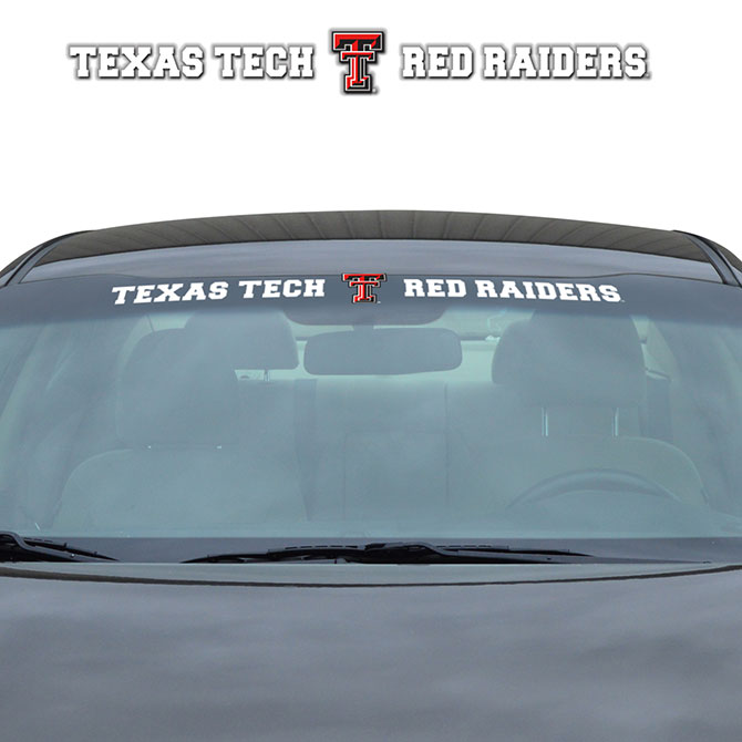 Texas Tech Red Raiders Decal 35x4 Windshield - Special Order