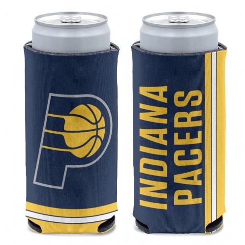 Indiana Pacers Can Cooler Slim Can Design Special Order