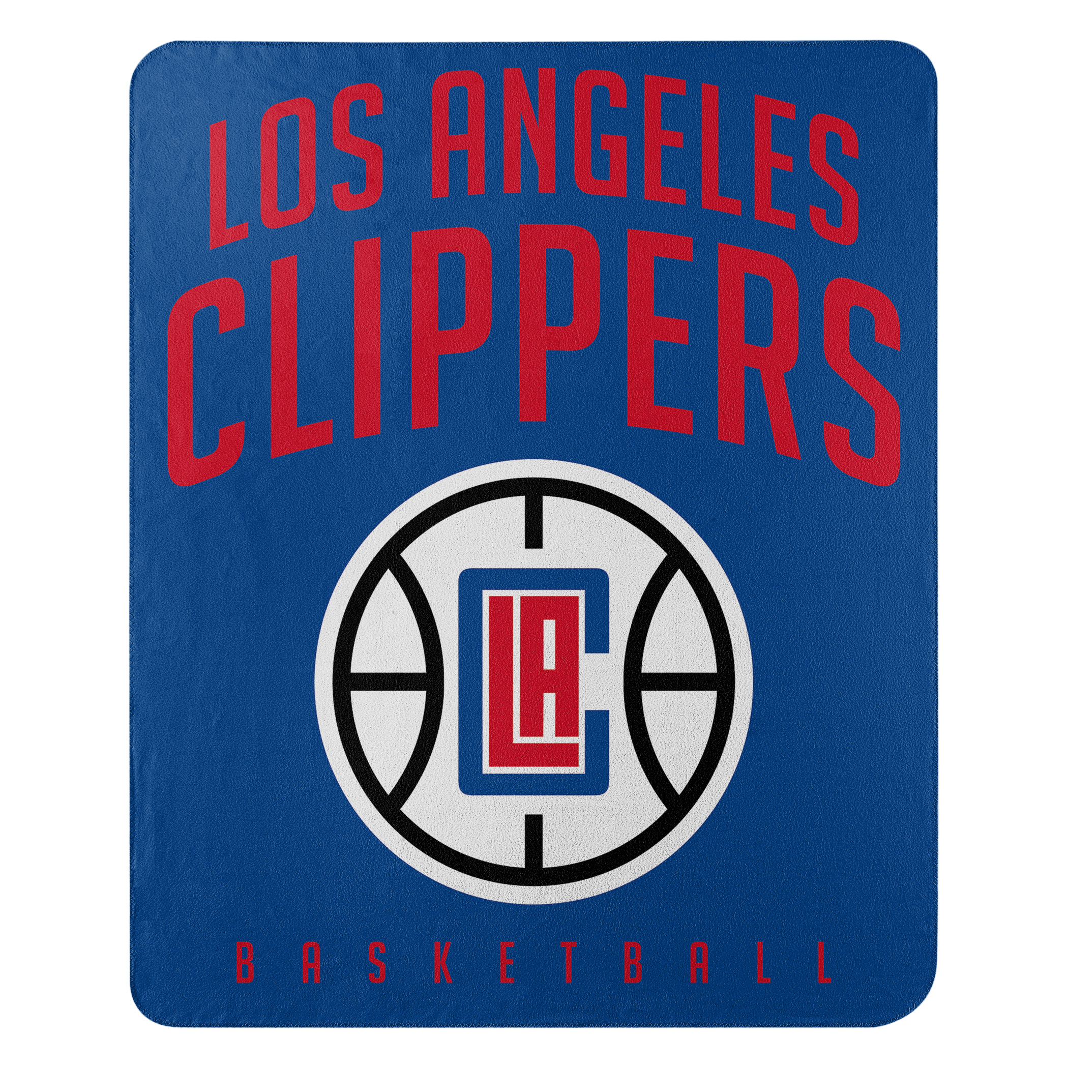 Los Angeles Clippers Blanket 50x60 Fleece Layup Design
