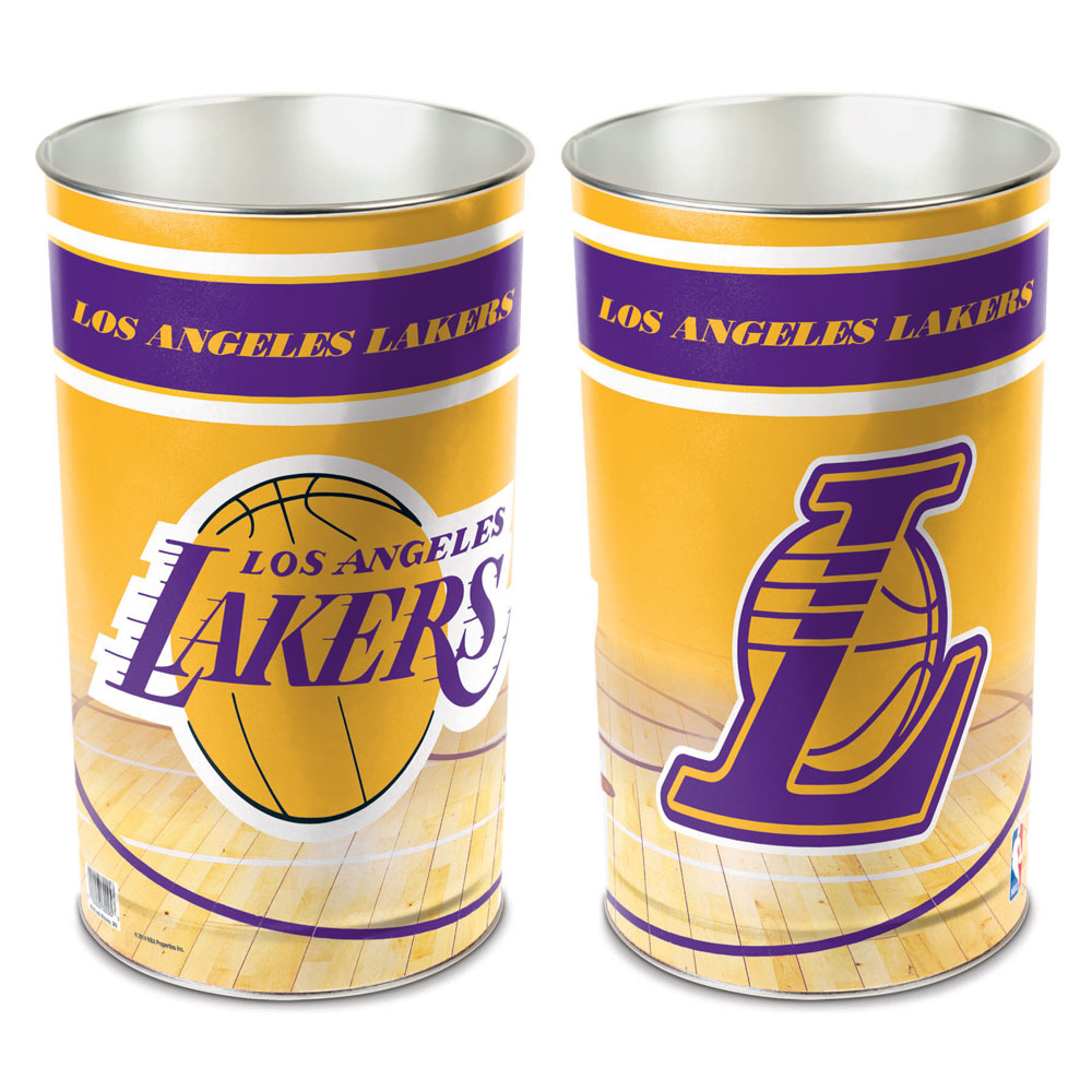 Los Angeles Lakers Wastebasket 15 Inch