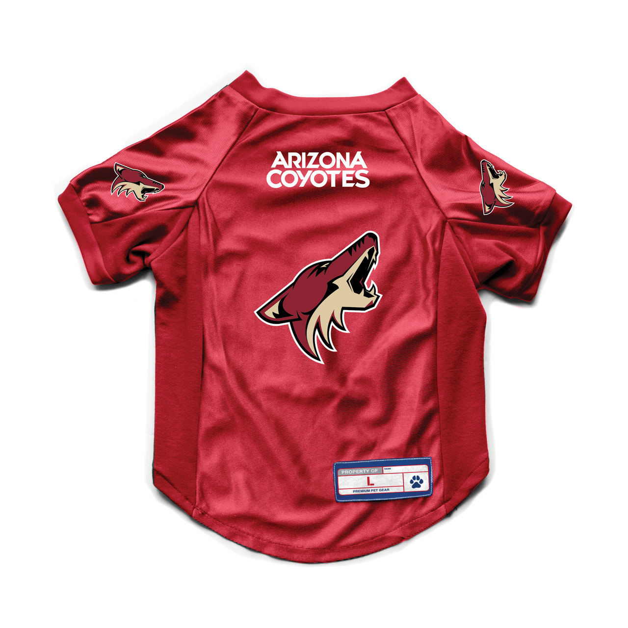 Arizona Coyotes Pet Jersey Stretch Size Big Dog - Special Order