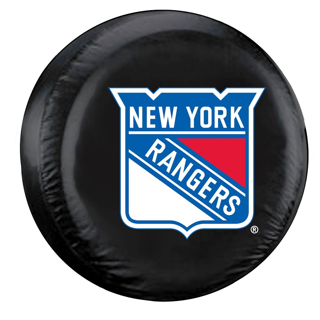 New York Rangers Tire Cover Standard Size Black CO