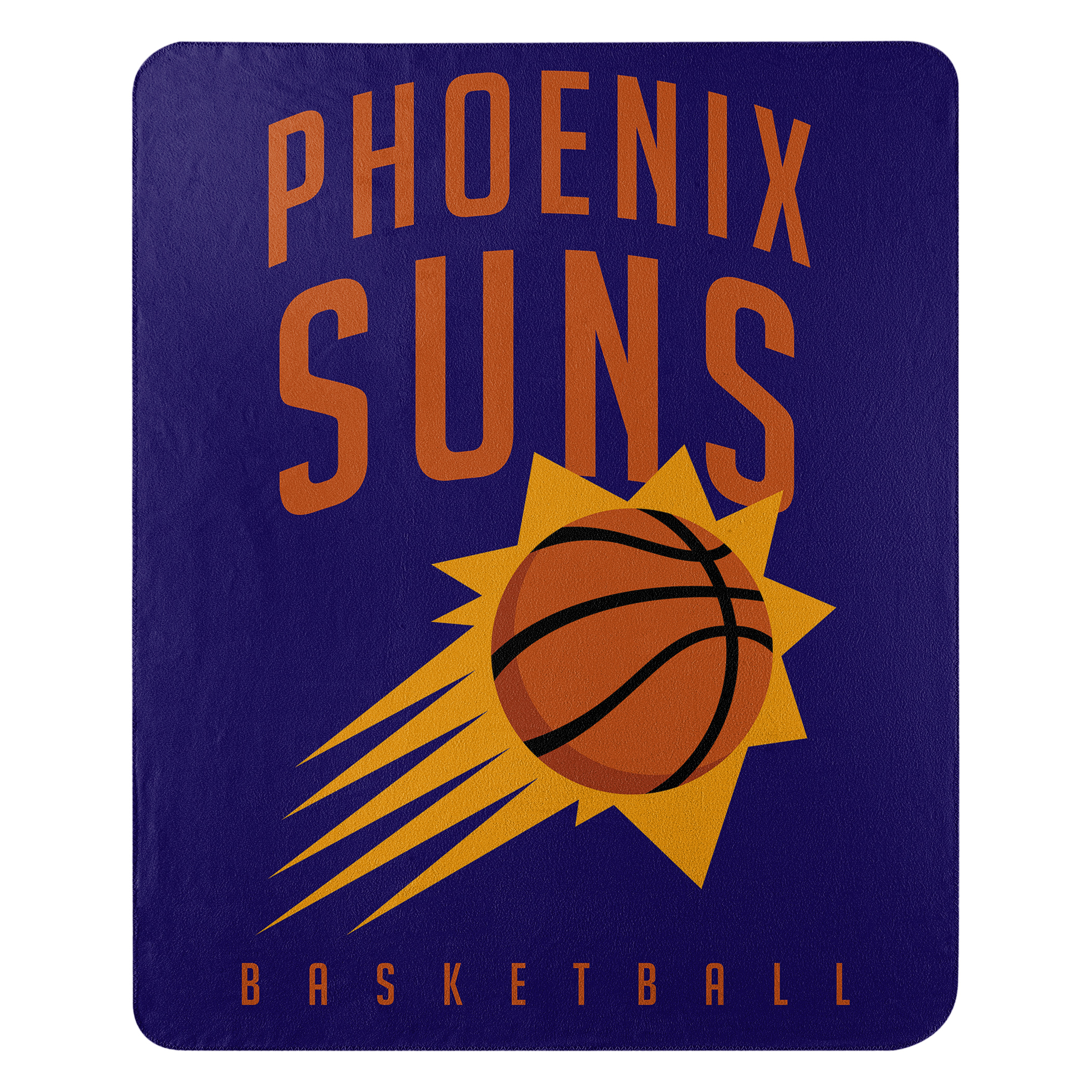 Phoenix Suns Blanket 50x60 Fleece Lay Up Design - Special Order