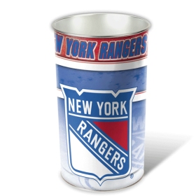 New York Rangers Wastebasket 15 Inch