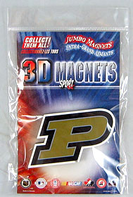 Purdue Boilermakers Magnet Jumbo 3D CO