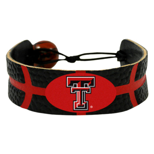 Texas Tech Red Raiders Bracelet Team Color Basketball CO