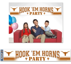 Texas Longhorns Banner 12x65 Party Style CO