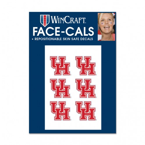 Houston Cougars Tattoo Face Cals Special Order