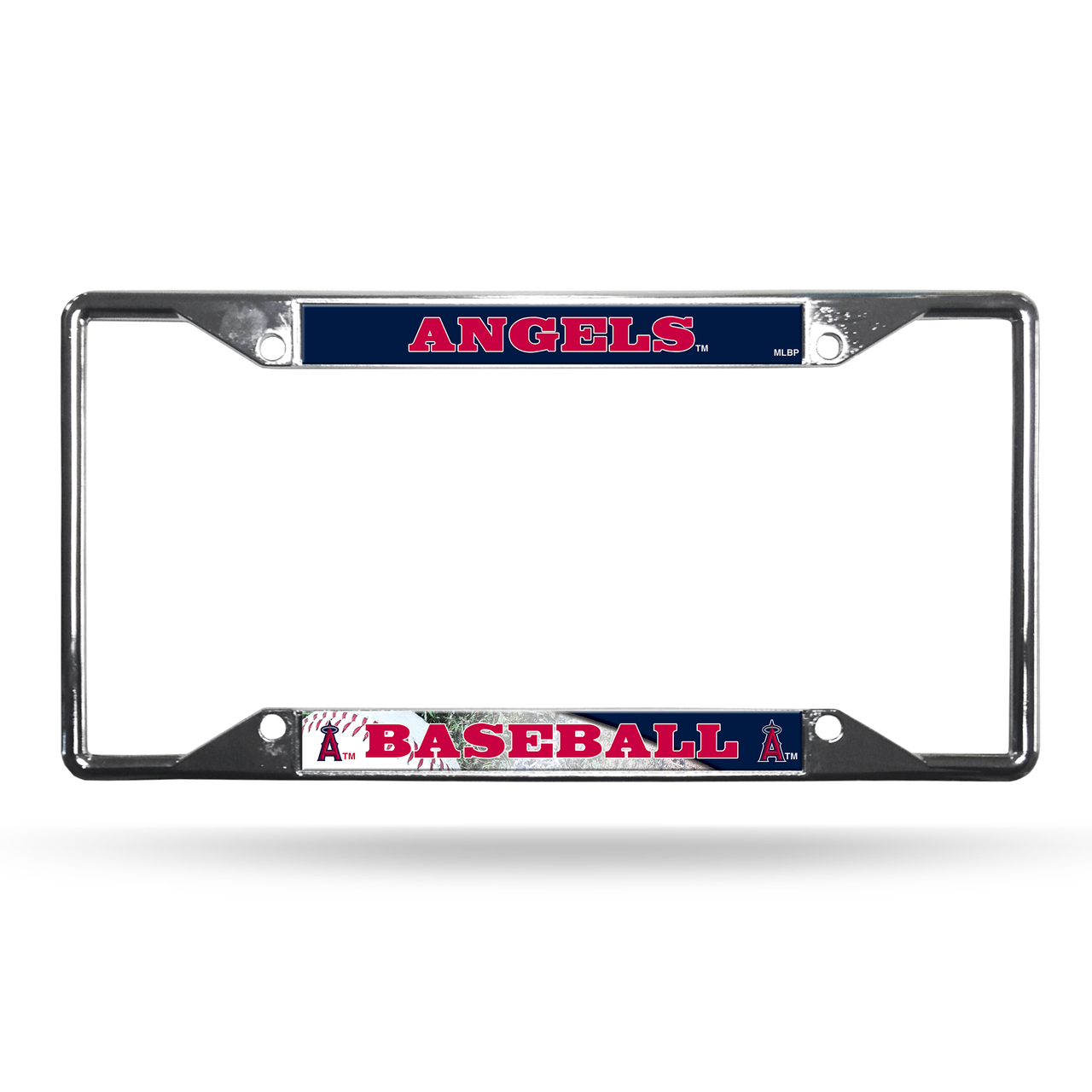 Los Angeles Angels License Plate Frame Chrome EZ View - Special Order