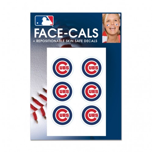 Chicago Cubs Tattoo Face Cals