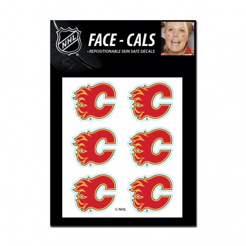 Calgary Flames Tattoo Face Cals Special Order