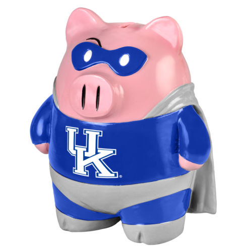 Kentucky Wildcats Piggy Bank - Large Stand Up Superhero CO