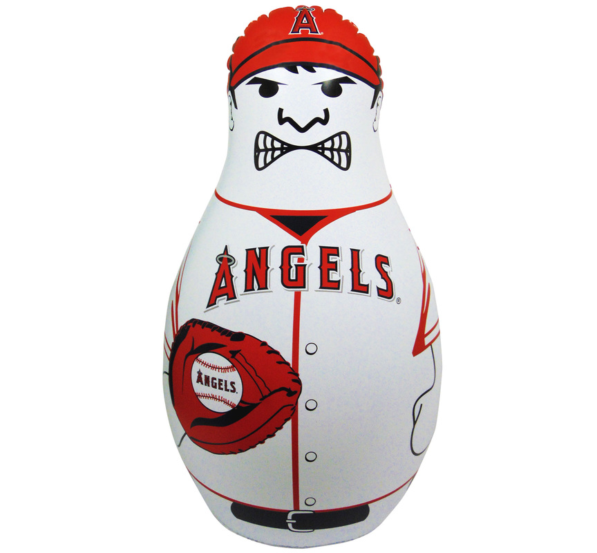 Los Angeles Angels Tackle Buddy Punching Bag CO