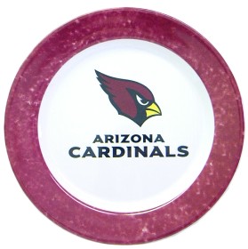 Arizona Cardinals Dinner Plate Set 4 Piece CO