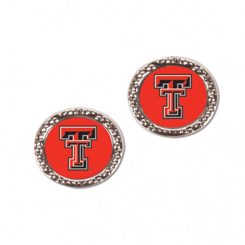Texas Tech Red Raiders Earrings Post Style - Special Order