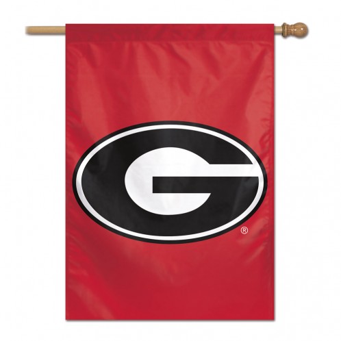 Georgia Bulldogs Banner 28x40 Vertical Logo Design - Special Order