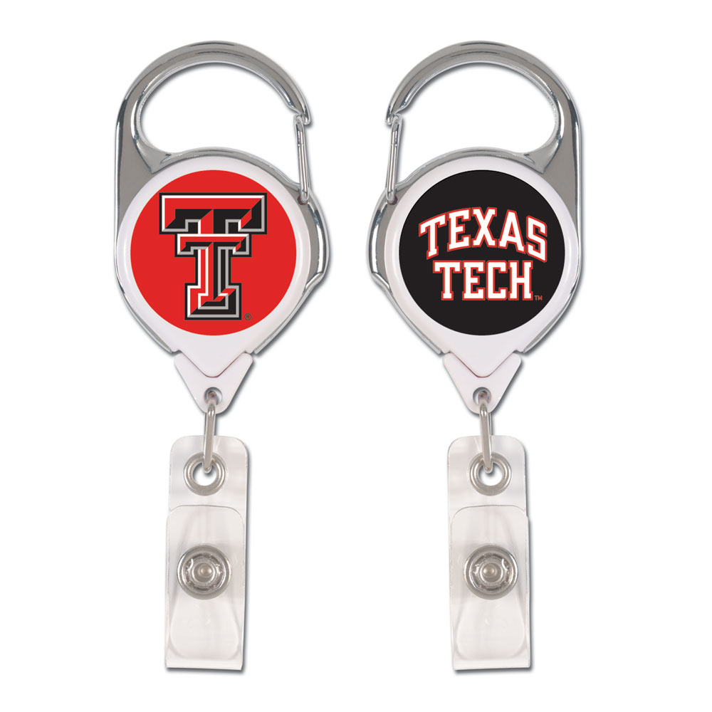 Texas Tech Red Raiders Badge Holder Premium Retractable - Special Order