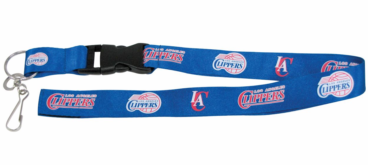 Los Angeles Clippers Lanyard - Breakaway with Key Ring - Special Order