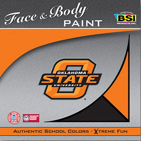 Oklahoma State Cowboys Face Paint CO