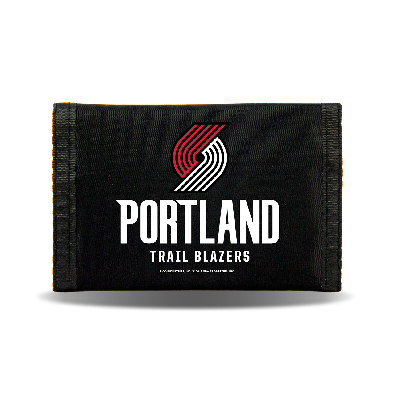 Portland Trail Blazers Wallet Nylon Trifold - Special Order