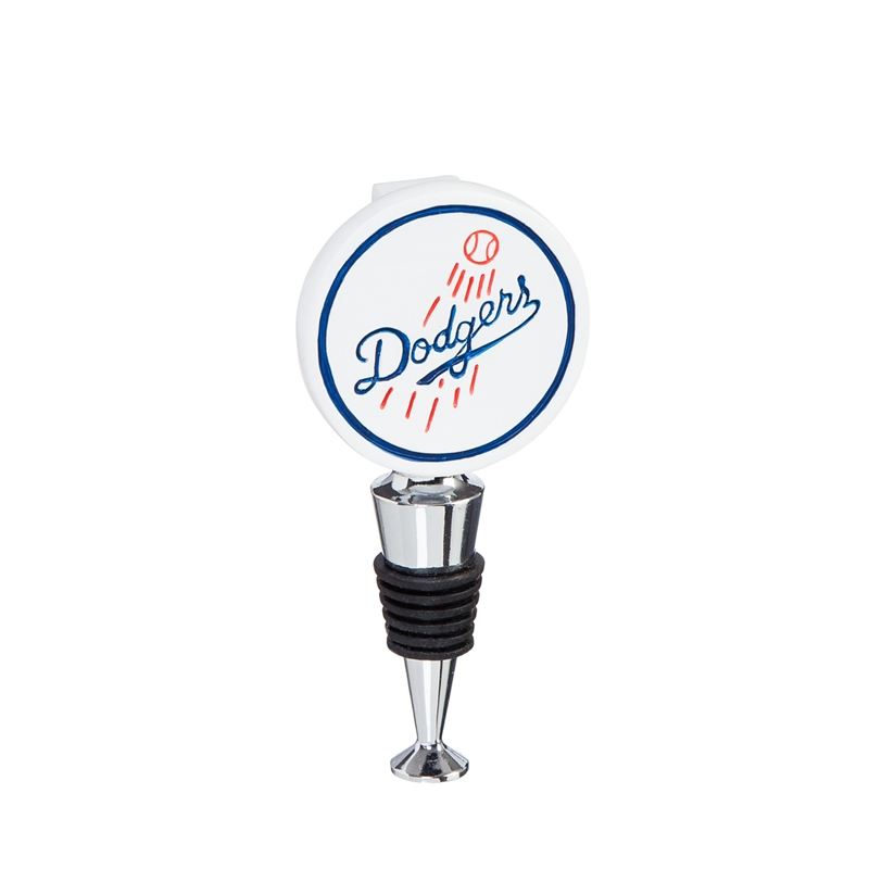 Los Angeles Dodgers Wine Bottle Stopper Logo - Special Order