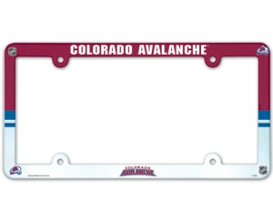 Colorado Avalanche License Plate Frame - Full Color - Special Order