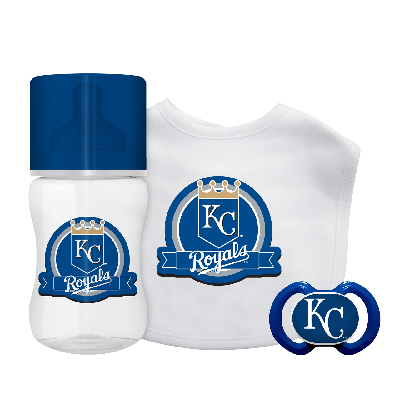 Kansas City Royals Baby Gift Set 3 Piece