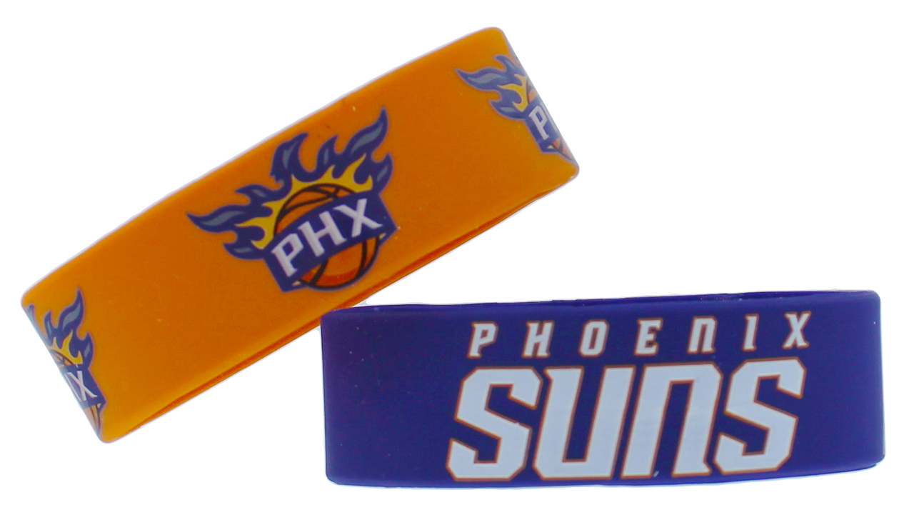 Phoenix Suns Bracelets - 2 Pack Wide - Special Order