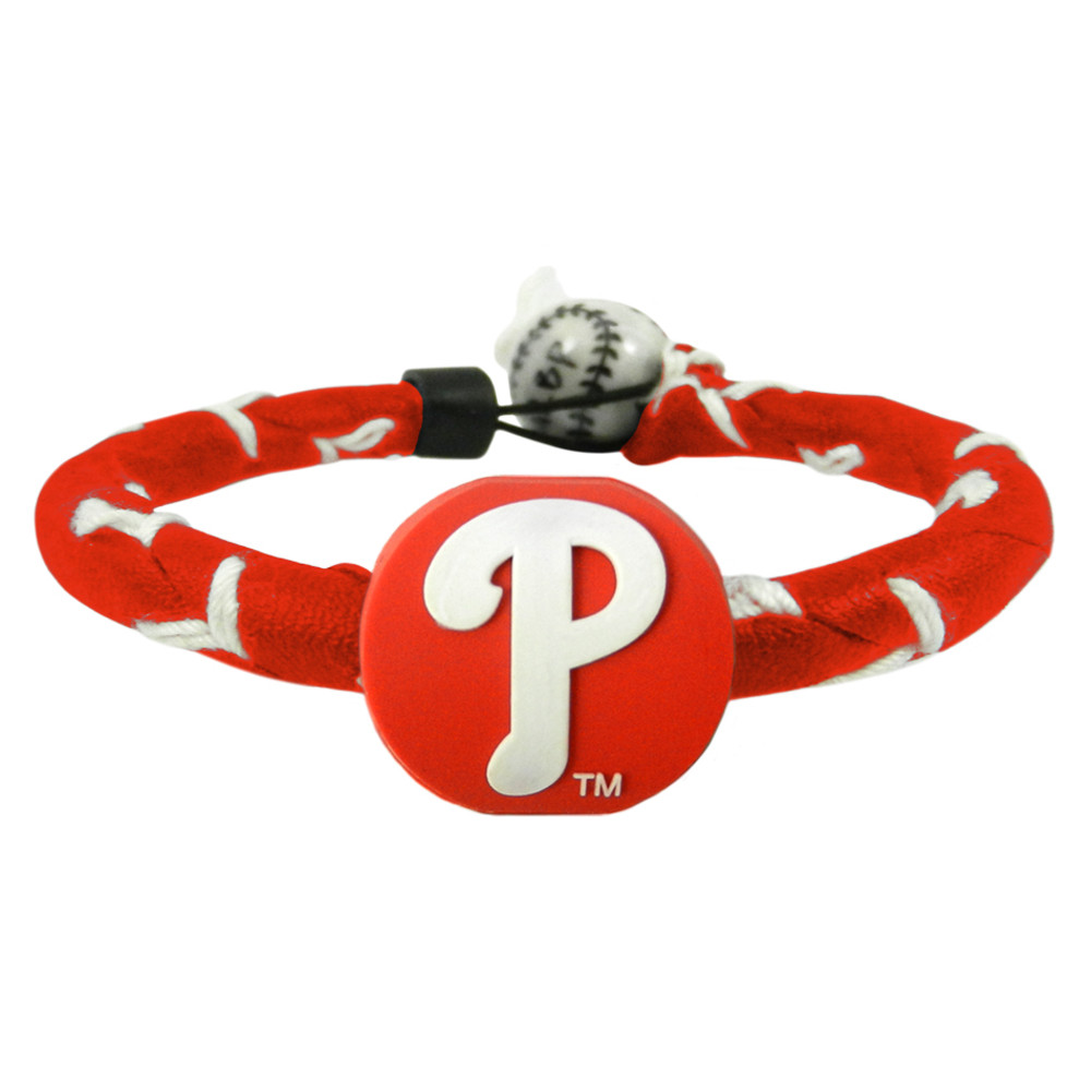 Philadelphia Phillies Bracelet Frozen Rope Team Color Baseball CO