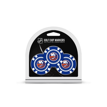 New York Islanders Golf Chip with Marker 3 Pack - Special Order