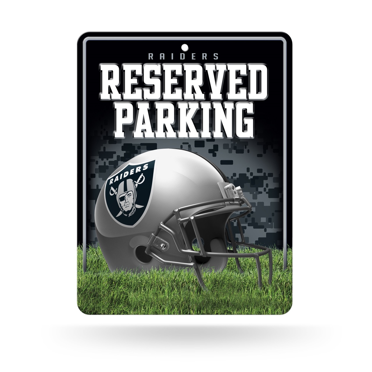 Las Vegas Raiders Sign Metal Parking Alternate - Special Order